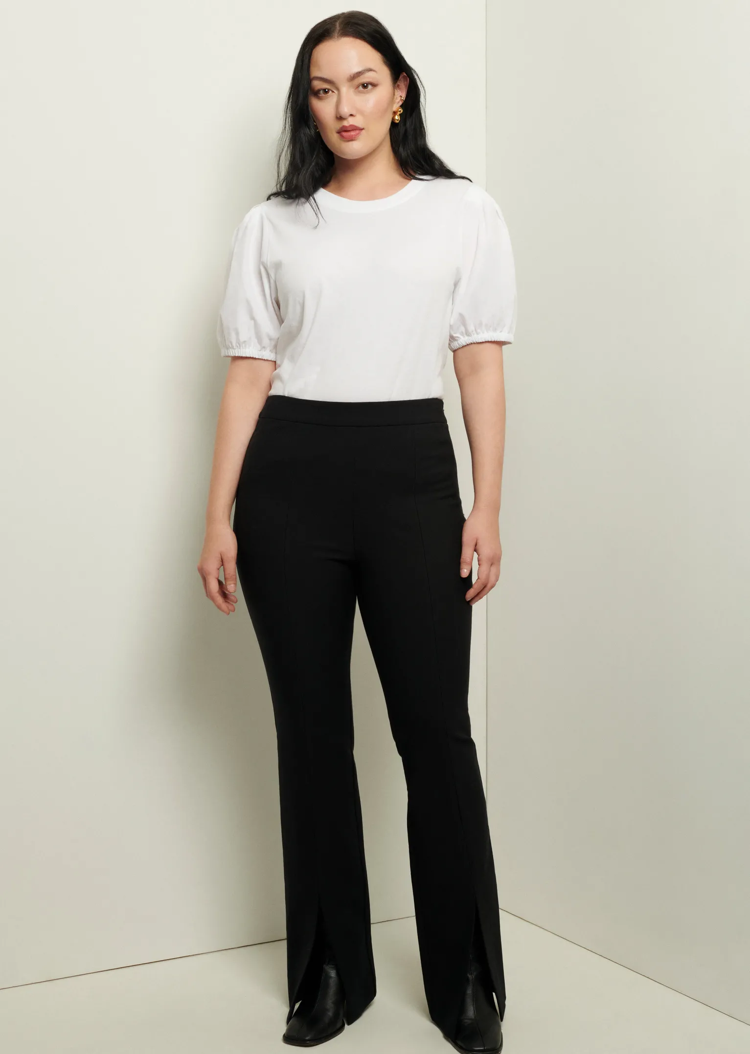 Women Derek Lam Essentials<Lucia Front Slit Trousers