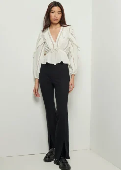 Women Derek Lam Essentials<Lucia Front Slit Trousers