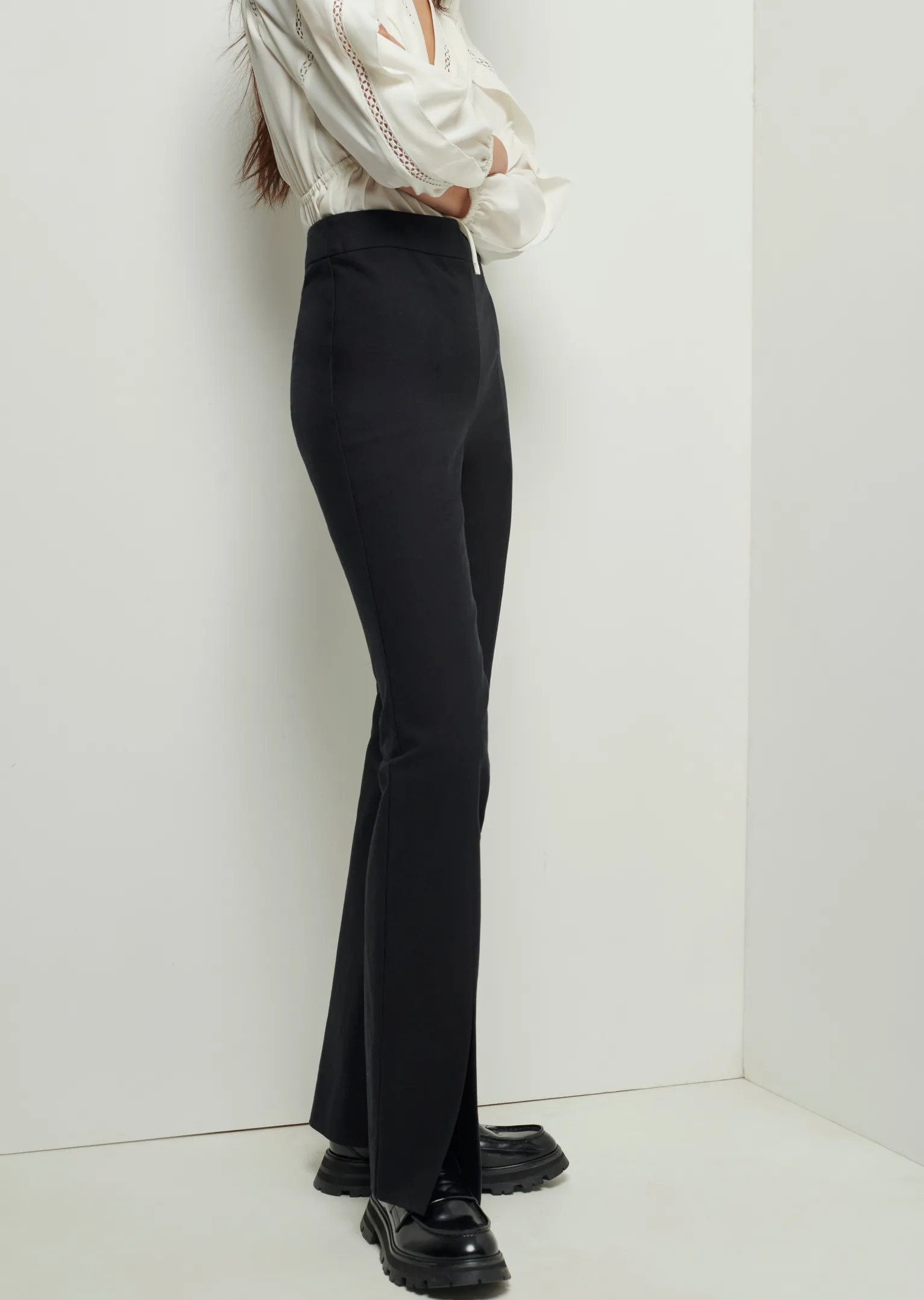Women Derek Lam Essentials<Lucia Front Slit Trousers