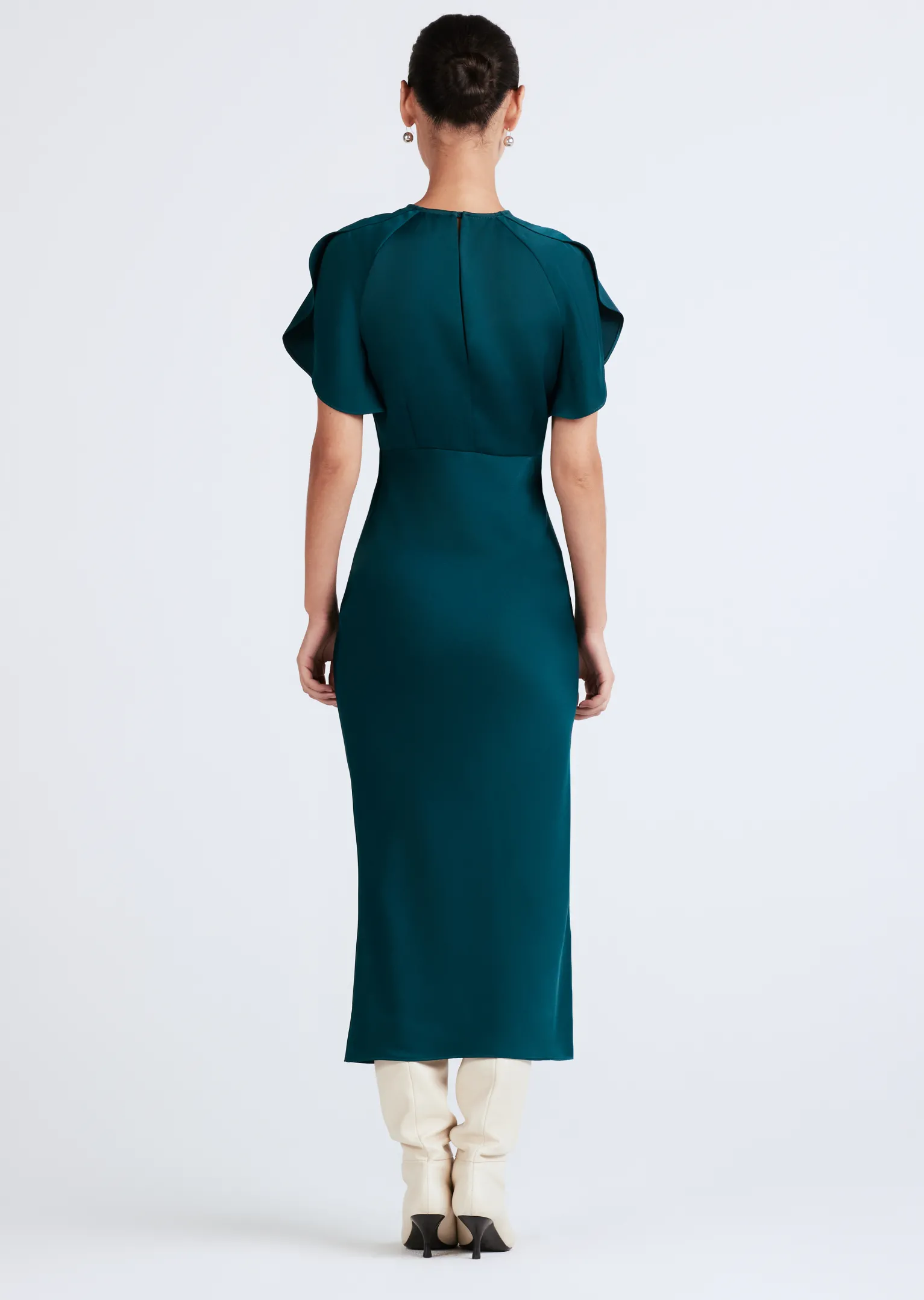 Women Derek Lam Dresses & Skirts<Lyra Petal Sleeve Midi Dress