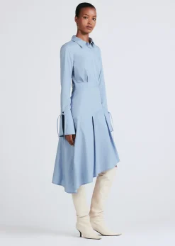Women Derek Lam Dresses & Skirts<Maddison Long Sleeve Midi Shirtdress