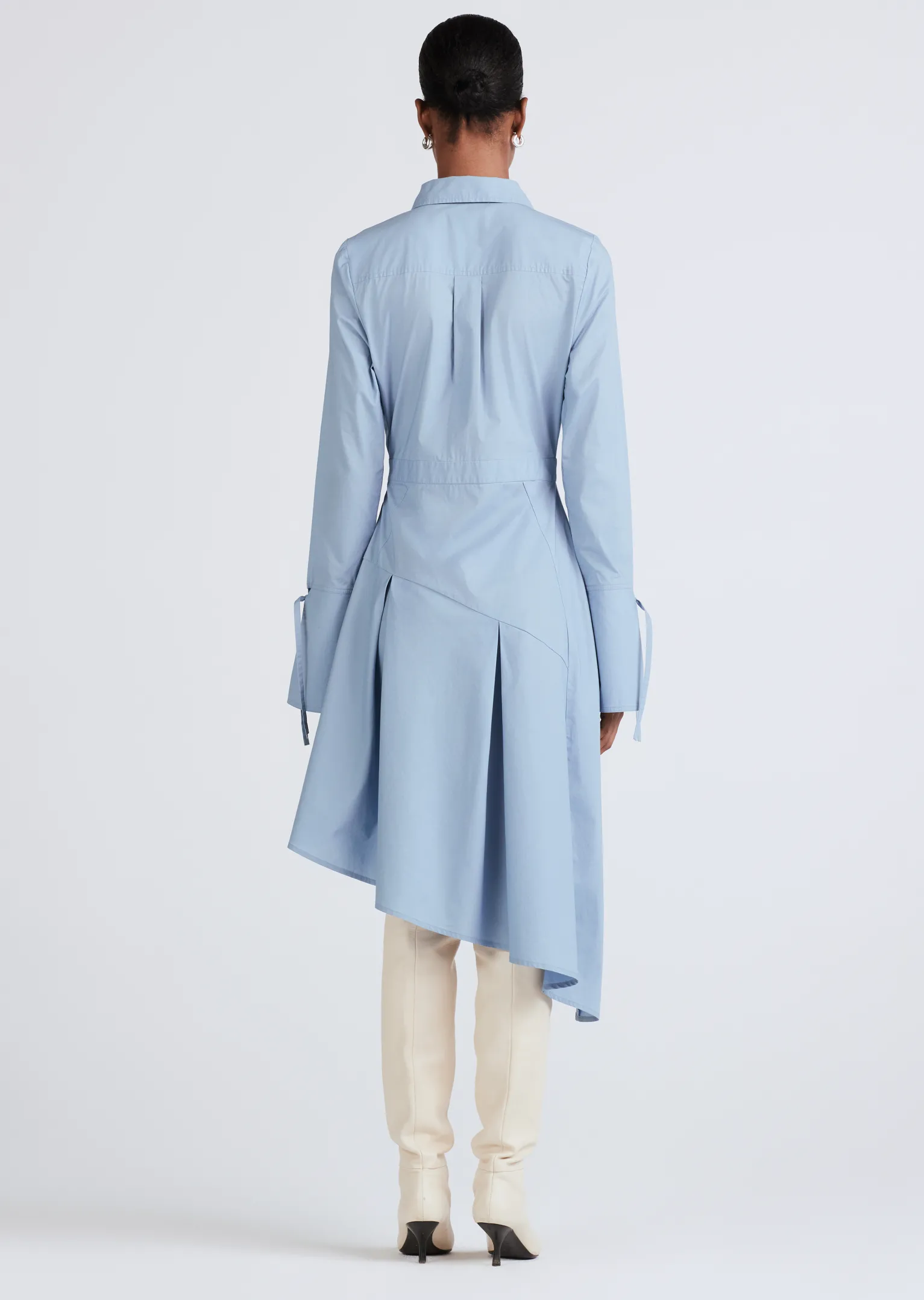 Women Derek Lam Dresses & Skirts<Maddison Long Sleeve Midi Shirtdress