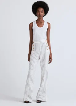 Women Derek Lam Pants & Shorts<Massimo Wide Leg Sailor Pants