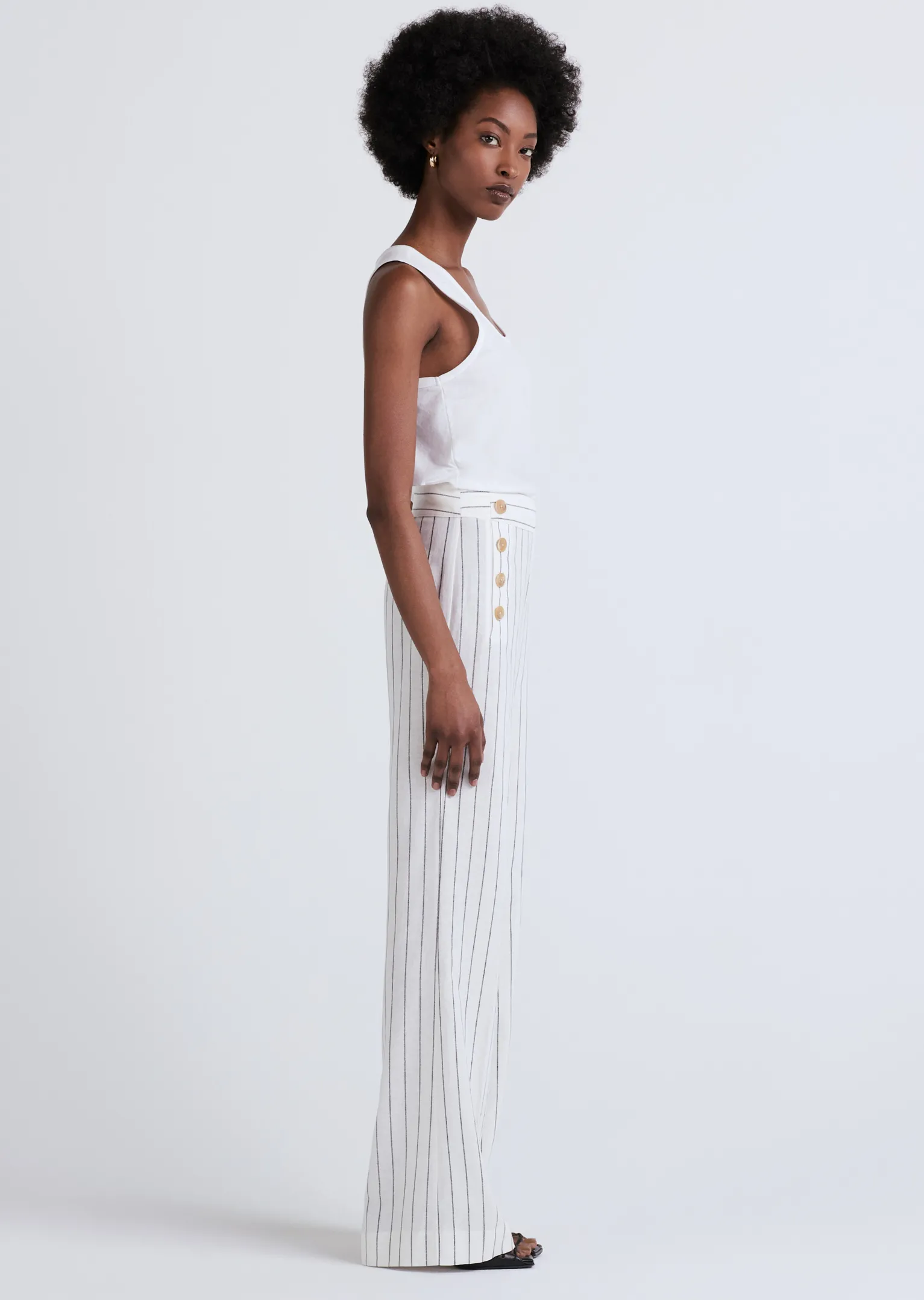 Women Derek Lam Pants & Shorts<Massimo Wide Leg Sailor Pants