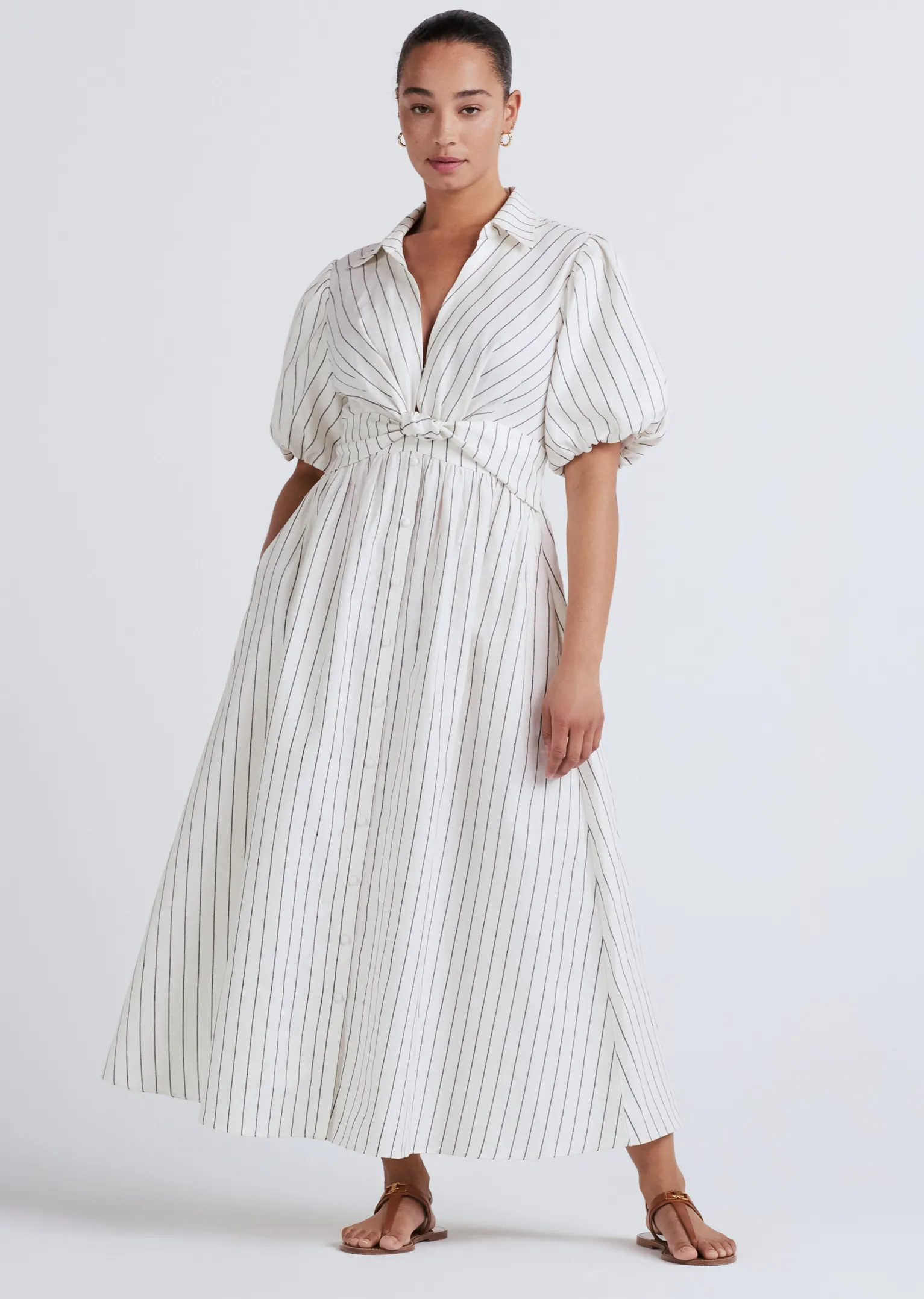 Women Derek Lam Dresses & Skirts<Maya Twist Front Maxi Dress