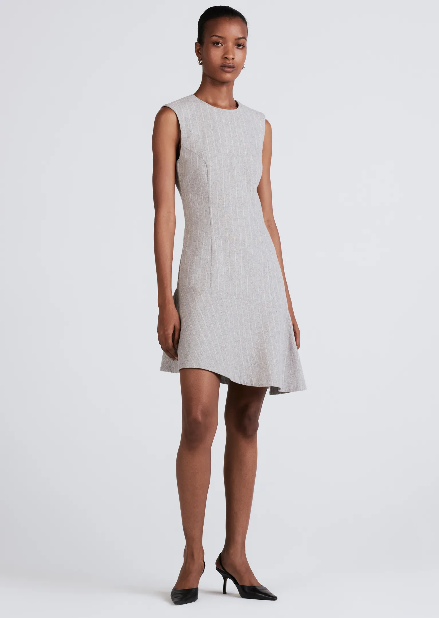 Women Derek Lam Dresses & Skirts<Mei Sleeveless Asymmetrical Hem Dress
