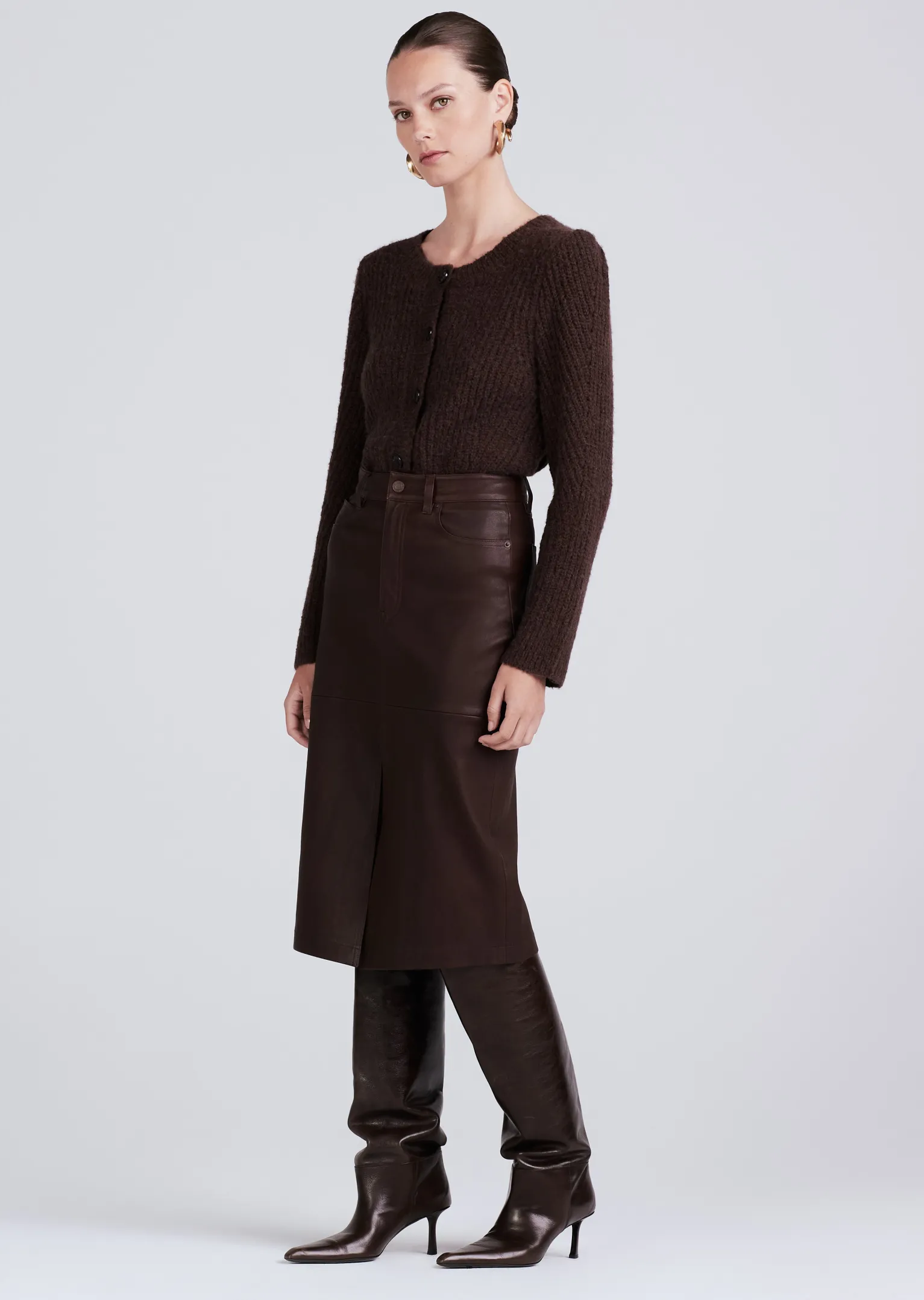 Women Derek Lam Dresses & Skirts<Mia Front Slit Pencil Skirt