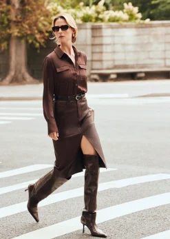Women Derek Lam Dresses & Skirts<Mia Front Slit Pencil Skirt