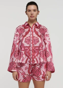 Women Derek Lam Tops<Milad Oversized Shirt