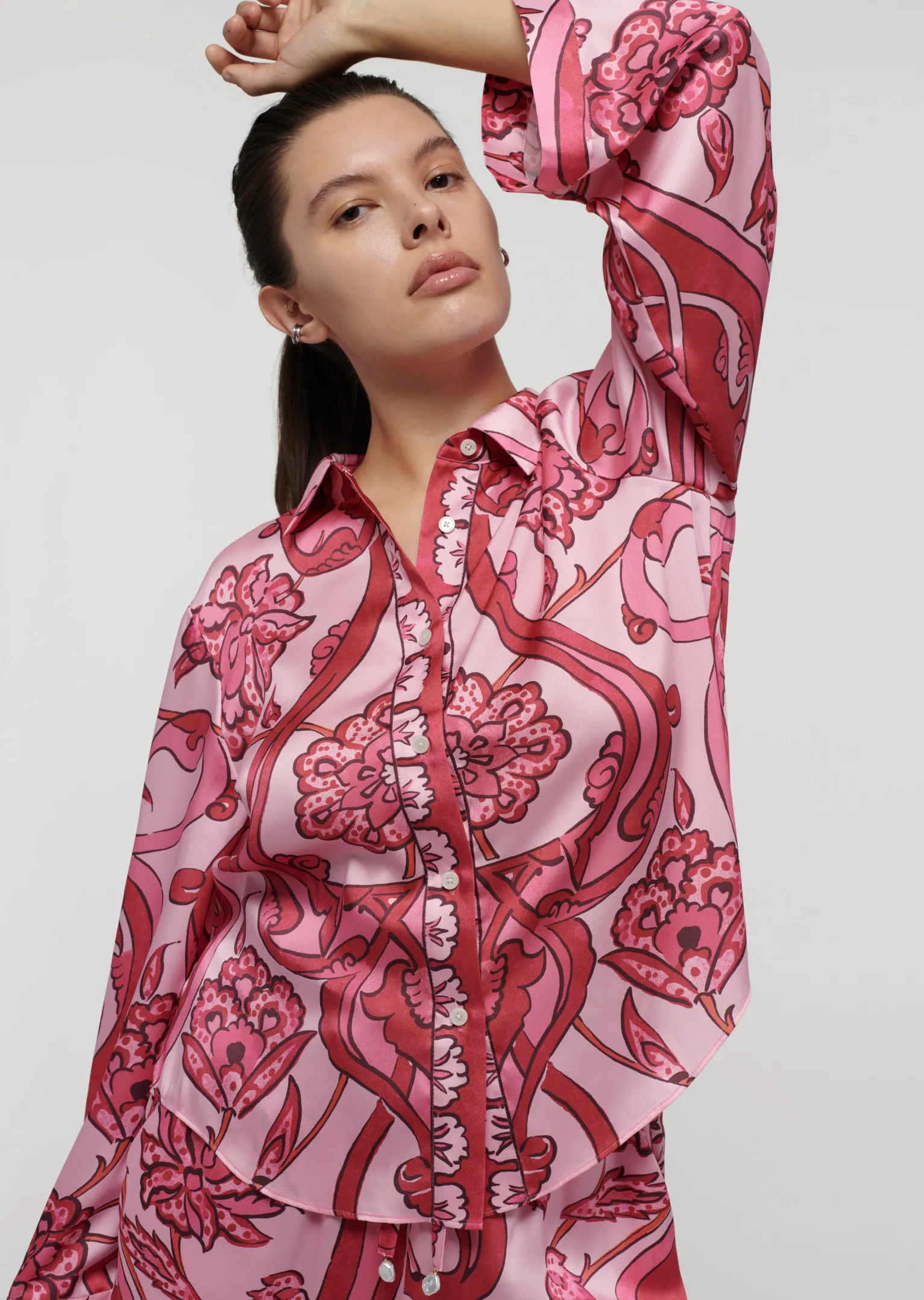 Women Derek Lam Tops<Milad Oversized Shirt