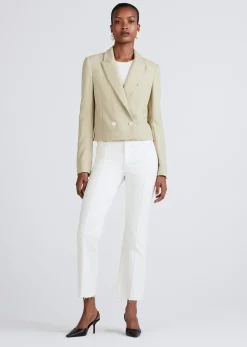 Women Derek Lam Jackets & Coats<Milo Double Breasted Crop Jacket