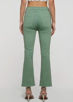Women Derek Lam Pants & Shorts<Mira Front Slit Crop Flare Jeans