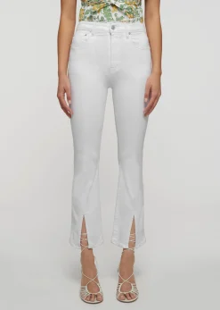Women Derek Lam Pants & Shorts<Mira Front Slit Crop Flare Jeans