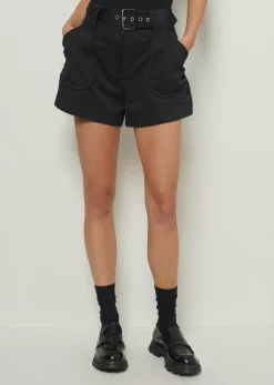 Women Derek Lam Essentials<Monterey Belted Shorts