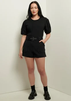 Women Derek Lam Essentials<Monterey Belted Shorts