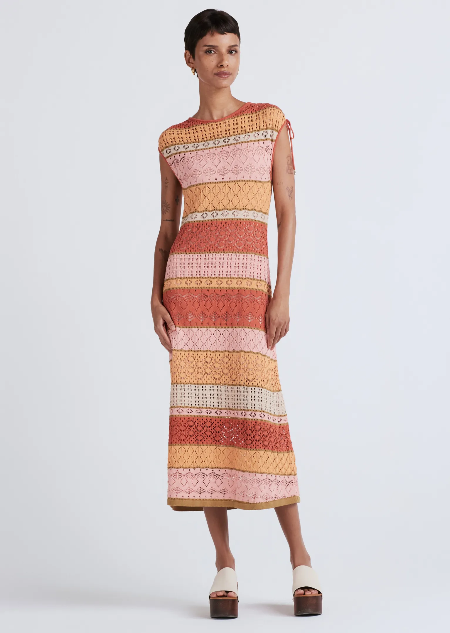Women Derek Lam Dresses & Skirts<Octavia Sleeveless Stripe Dress