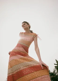 Women Derek Lam Dresses & Skirts<Octavia Sleeveless Stripe Dress