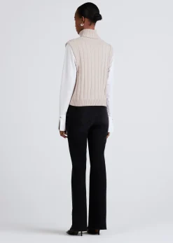 Women Derek Lam Sweaters<Paola Mixed Media Turtleneck Sweater