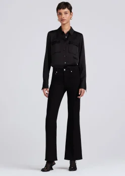 Women Derek Lam Denim<Quinn Mid Rise Classic Boot Jeans