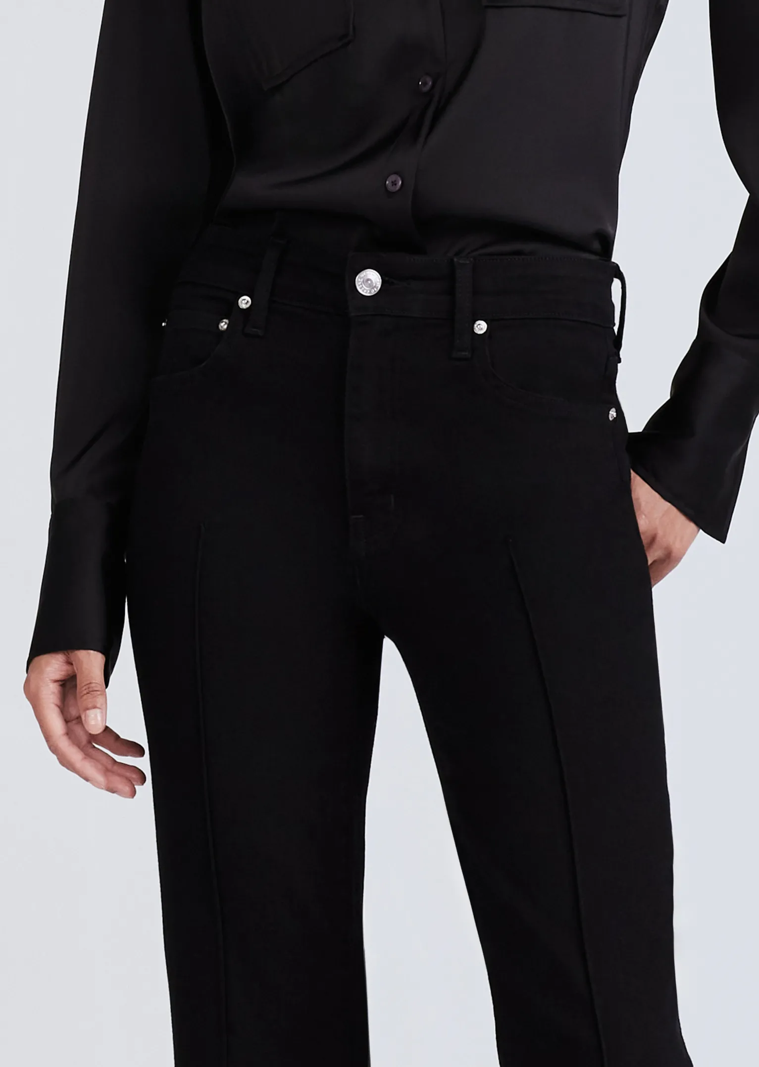Women Derek Lam Denim<Quinn Mid Rise Classic Boot Jeans