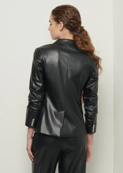 Women Derek Lam Jackets & Coats<Ralph Ruched Sleeve Jacket