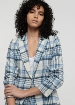 Women Derek Lam Jackets & Coats<Ralph Ruched Sleeve Jacket