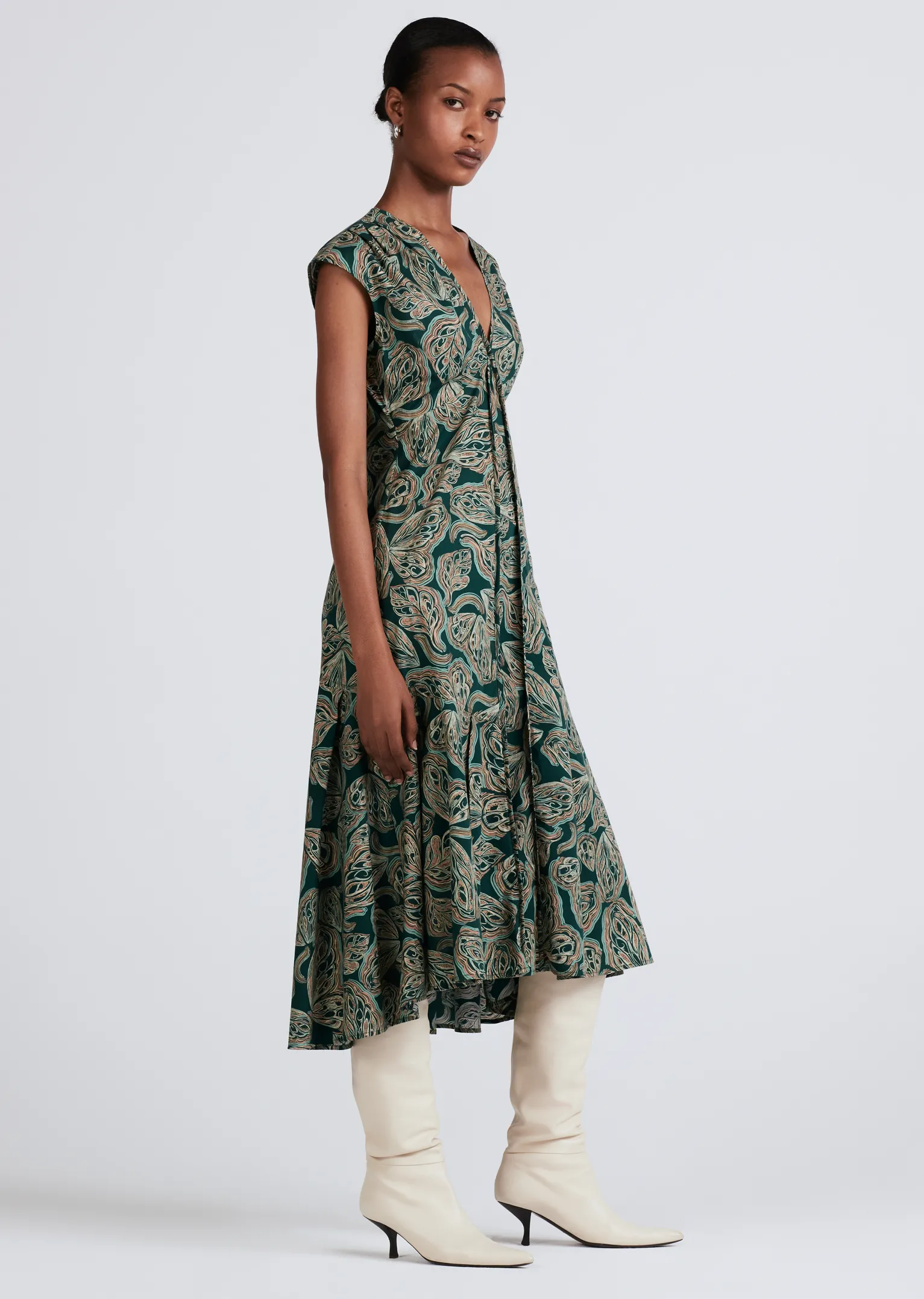 Women Derek Lam Dresses & Skirts<Reina Sleevless Midi Dress