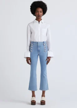 Women Derek Lam Denim<Robertson Crop Flare Jeans