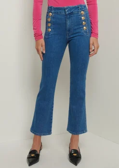 Women Derek Lam Denim<Robertson Crop Flare Jeans