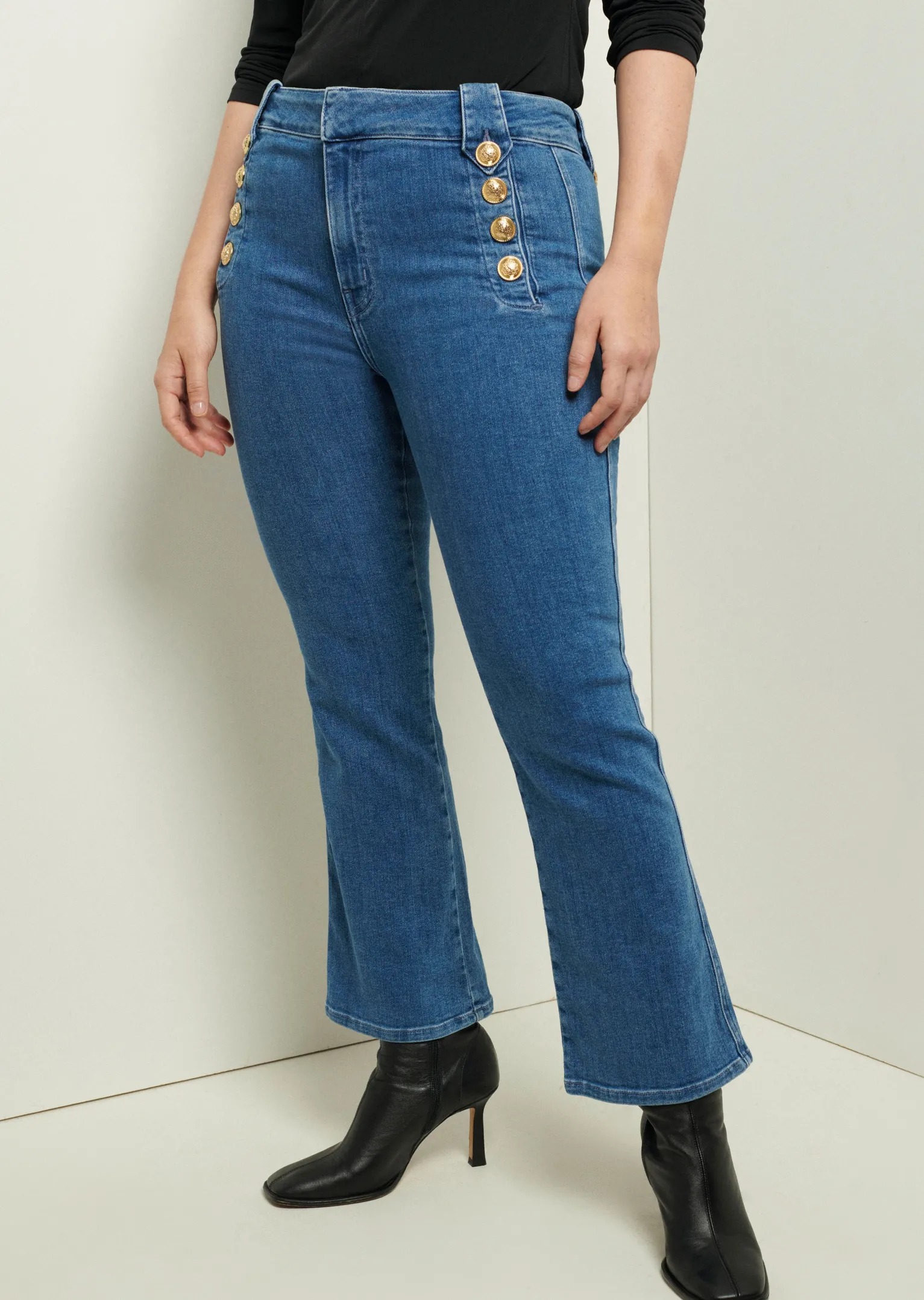 Women Derek Lam Denim<Robertson Crop Flare Jeans