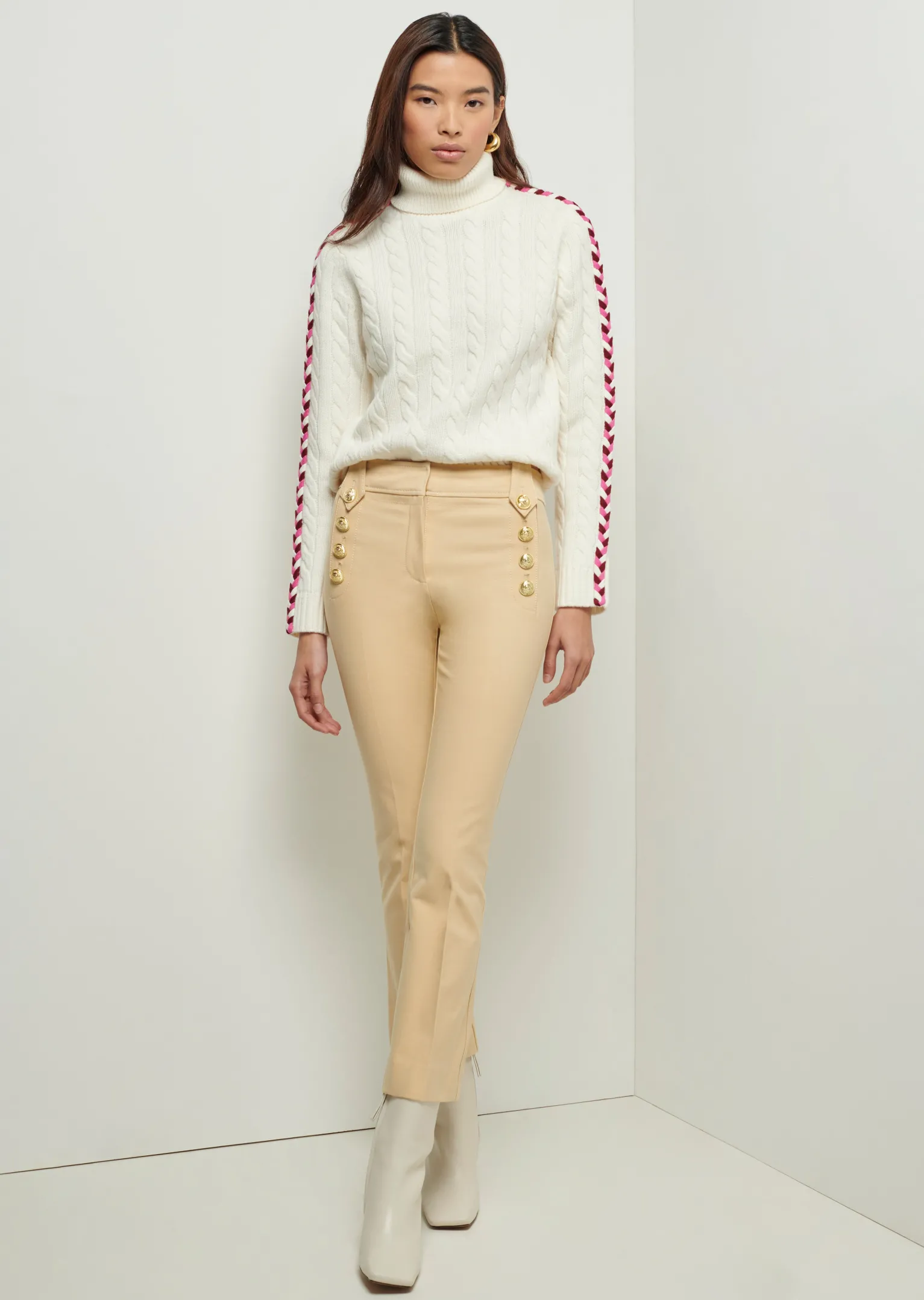 Women Derek Lam Pants & Shorts<Robertson Crop Flare Trousers