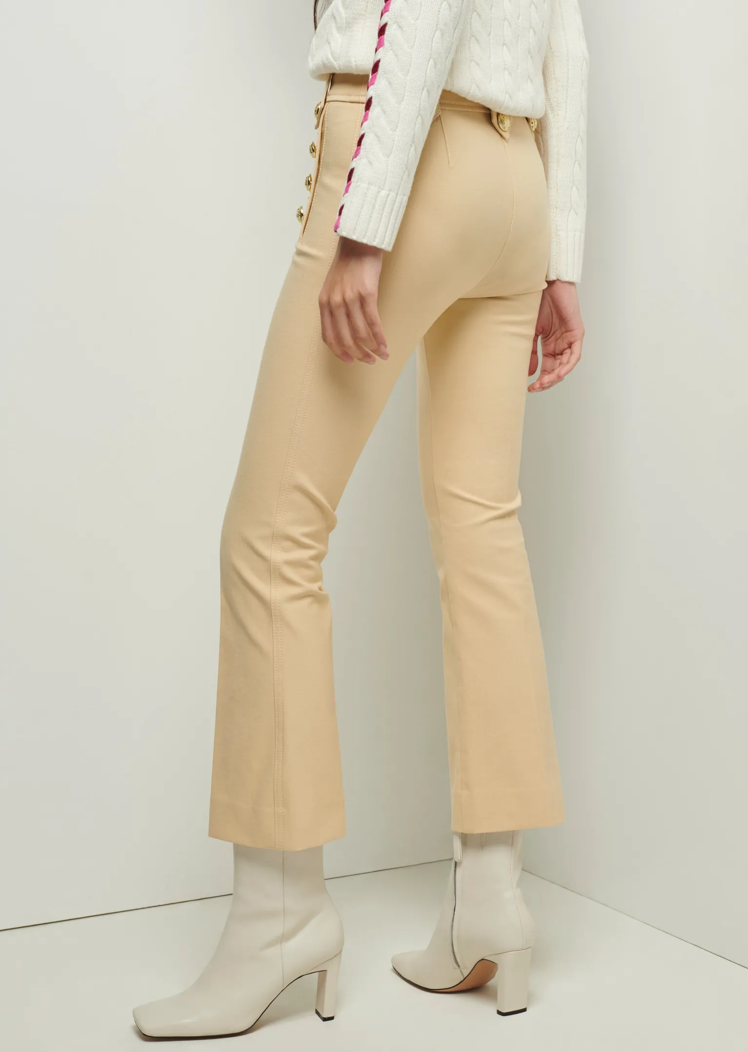 Women Derek Lam Pants & Shorts<Robertson Crop Flare Trousers