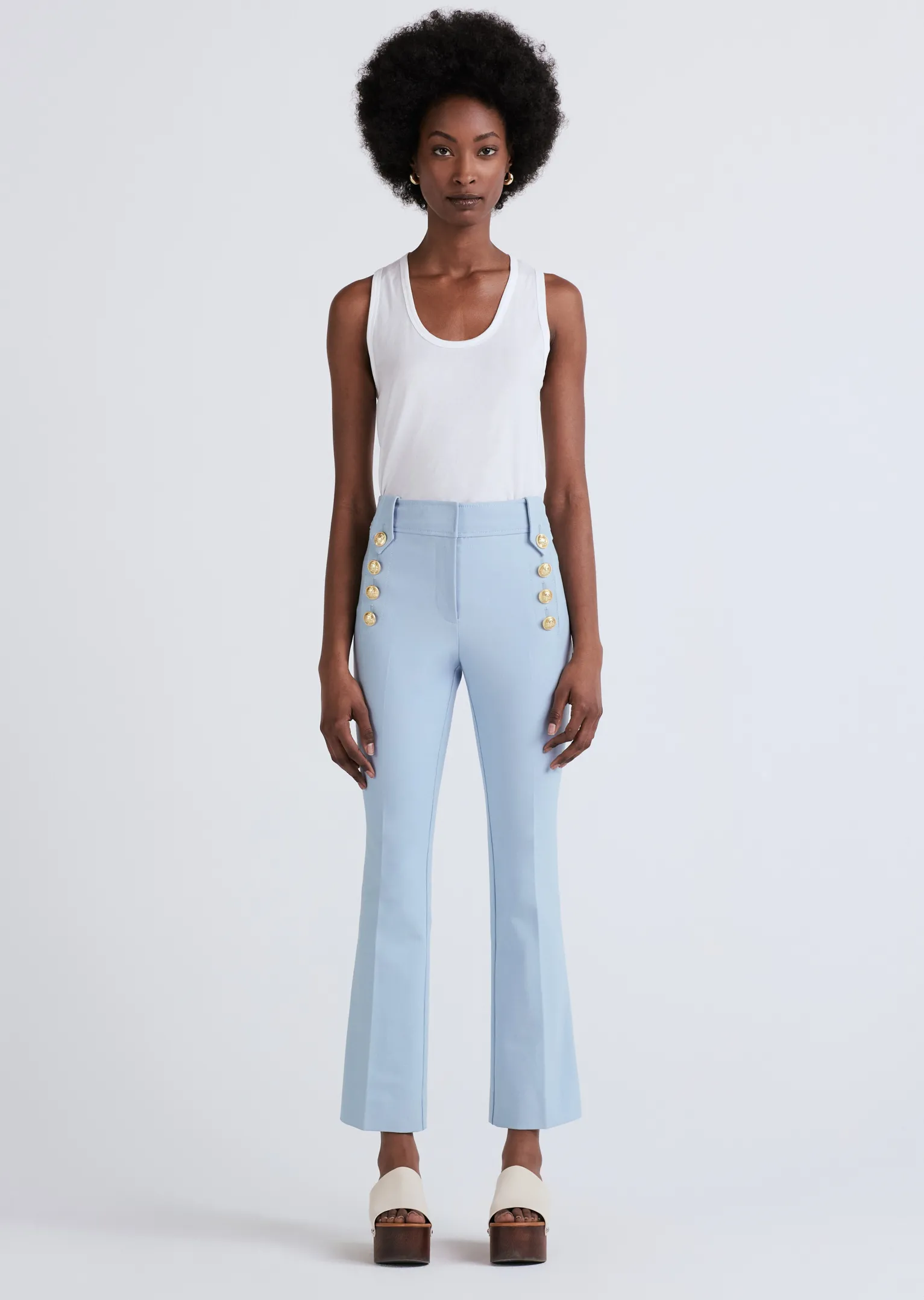 Women Derek Lam Pants & Shorts<Robertson Crop Flare Trousers