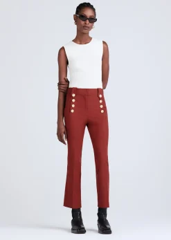 Women Derek Lam Pants & Shorts<Robertson Crop Flare Trousers