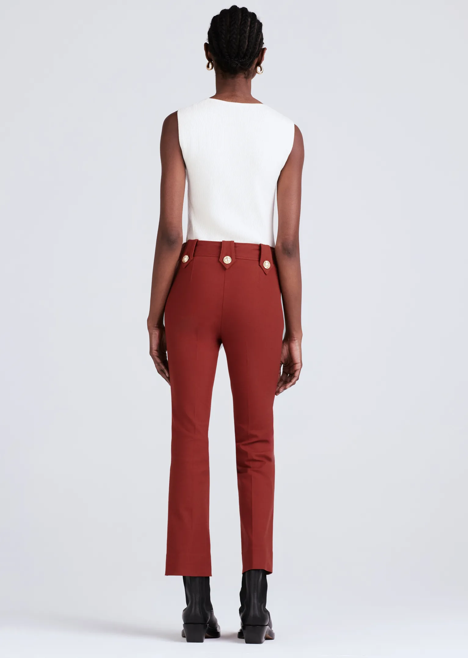 Women Derek Lam Pants & Shorts<Robertson Crop Flare Trousers