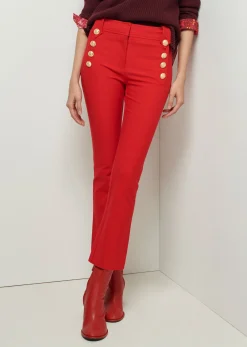 Women Derek Lam Pants & Shorts<Robertson Crop Flare Trousers