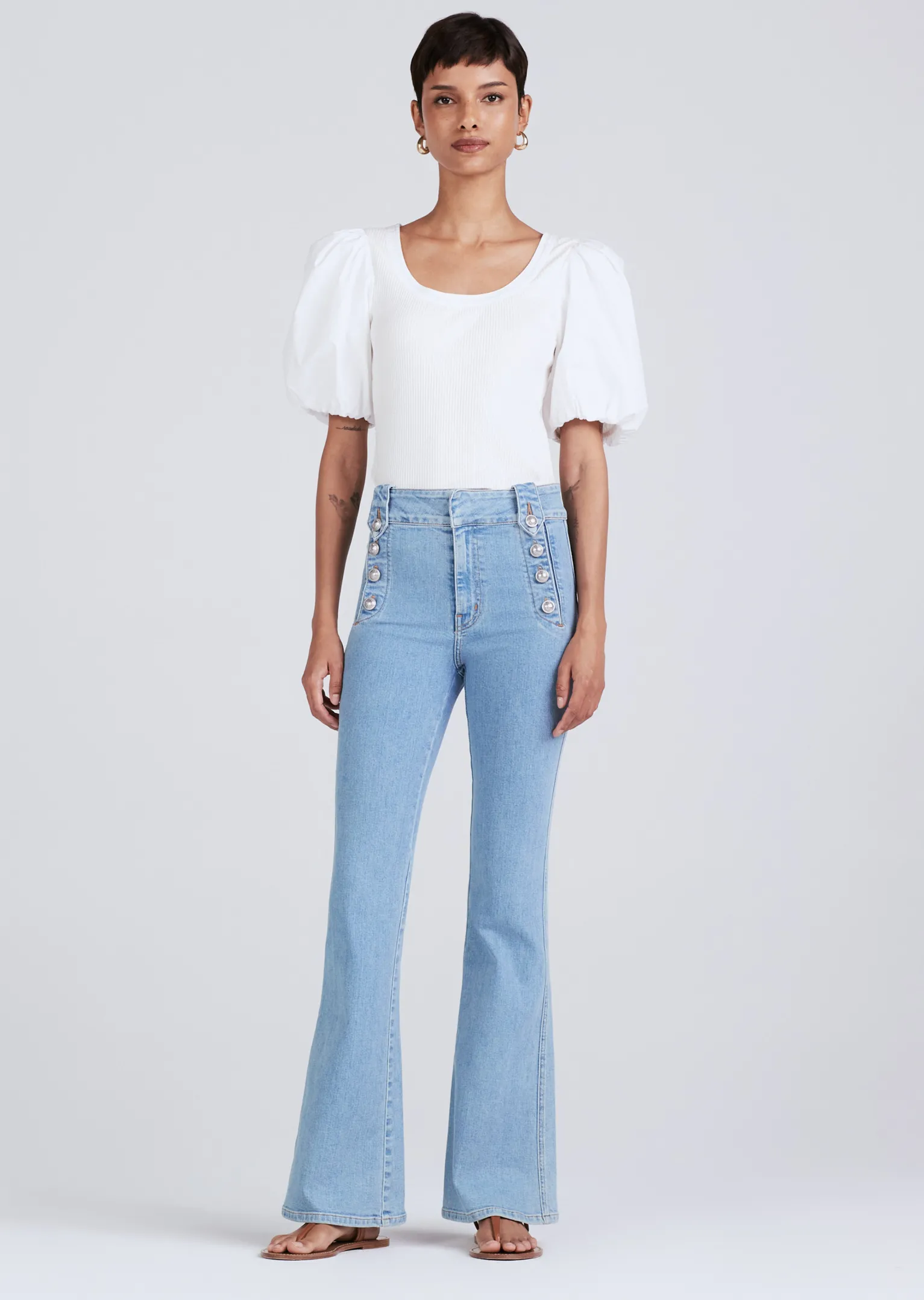 Women Derek Lam Denim<Robertson Flare Jeans