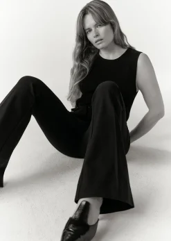 Women Derek Lam Essentials<Robertson Flare Trousers