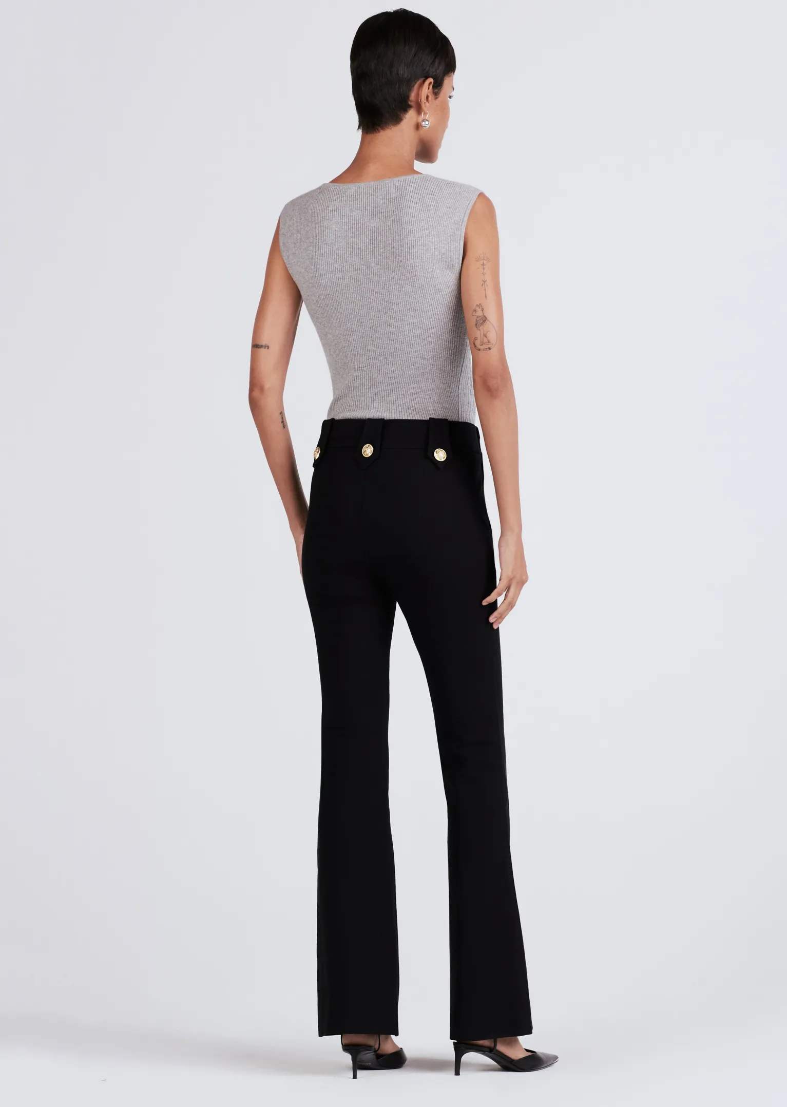 Women Derek Lam Essentials<Robertson Flare Trousers