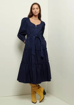 Women Derek Lam Dresses & Skirts<Rowena Long Sleeve Maxi Dress