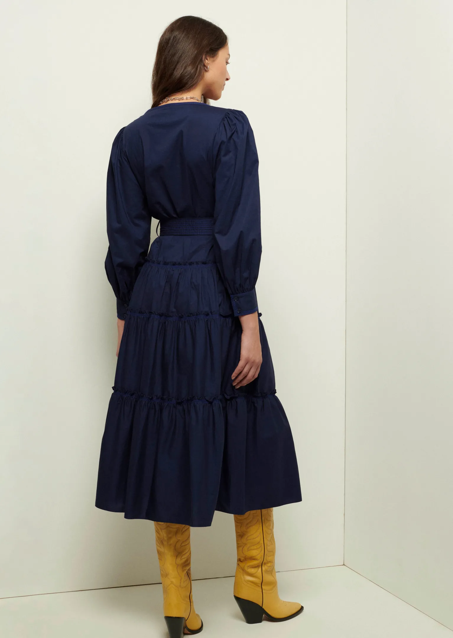Women Derek Lam Dresses & Skirts<Rowena Long Sleeve Maxi Dress