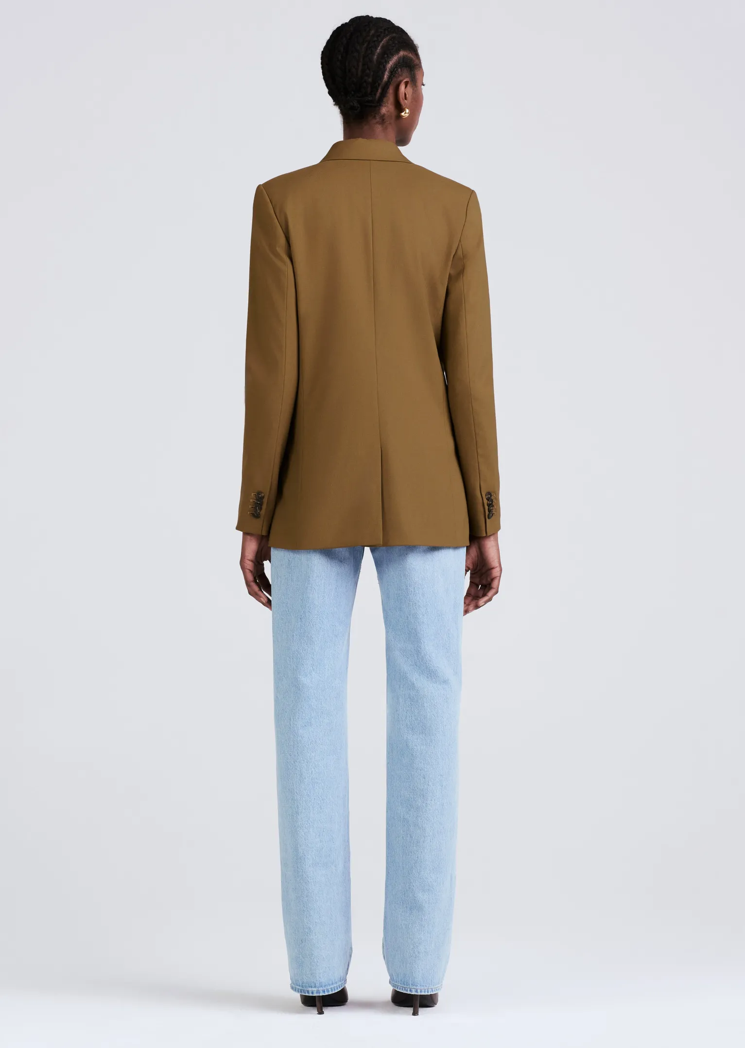 Women Derek Lam Jackets & Coats<Sandra Double Breasted Slit Blazer