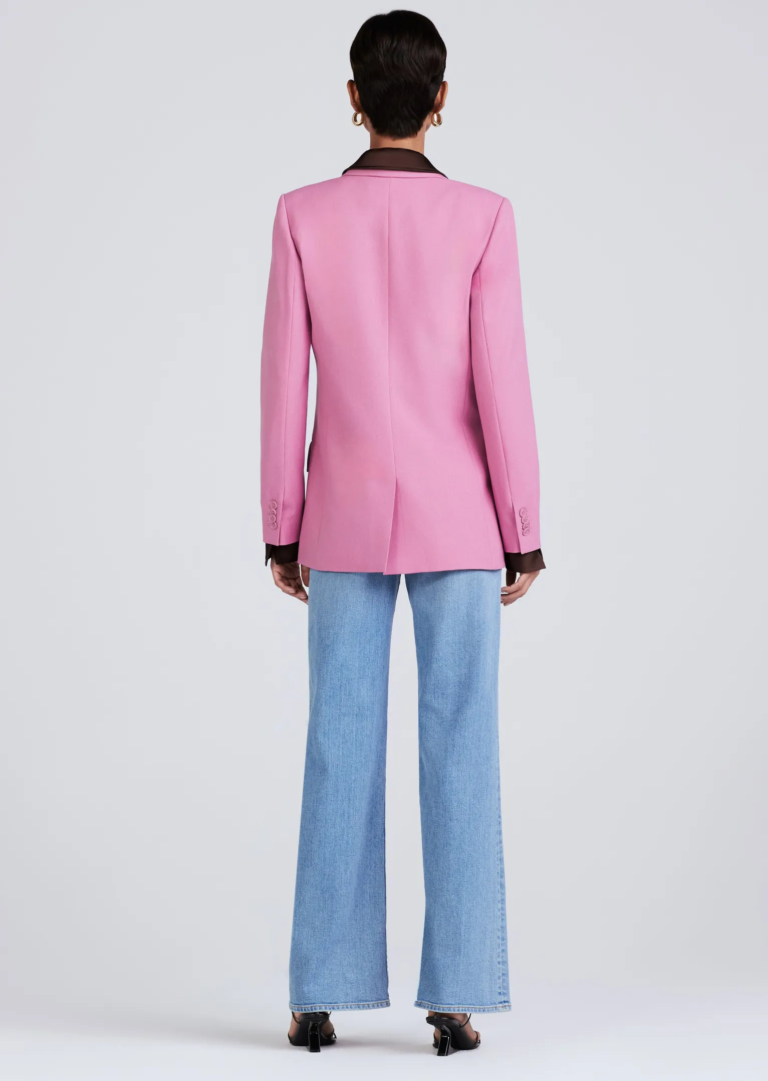 Women Derek Lam Jackets & Coats<Sandra Double Breasted Slit Blazer