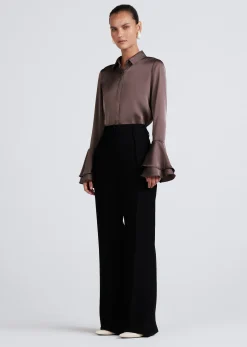 Women Derek Lam Tops<Selma Button Down Flare Cuff Blouse