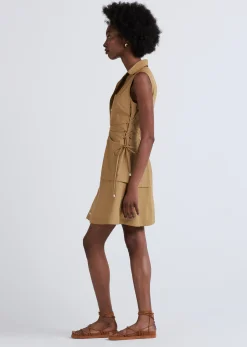 Women Derek Lam Dresses & Skirts<Serena Lace Up Shirt Dress