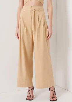 Women Derek Lam Pants & Shorts<Sergio High Waist Wide Leg Pants