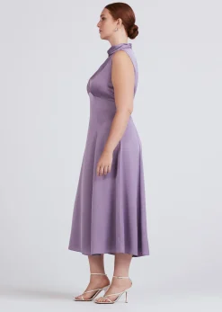 Women Derek Lam Dresses & Skirts<Tate Sleeveless Mock Neck Dress