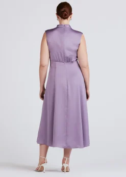Women Derek Lam Dresses & Skirts<Tate Sleeveless Mock Neck Dress
