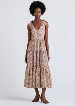 Women Derek Lam Dresses & Skirts<Timothea Shoulder Tie Dress