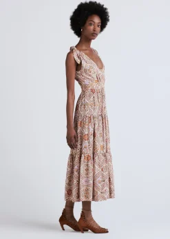 Women Derek Lam Dresses & Skirts<Timothea Shoulder Tie Dress